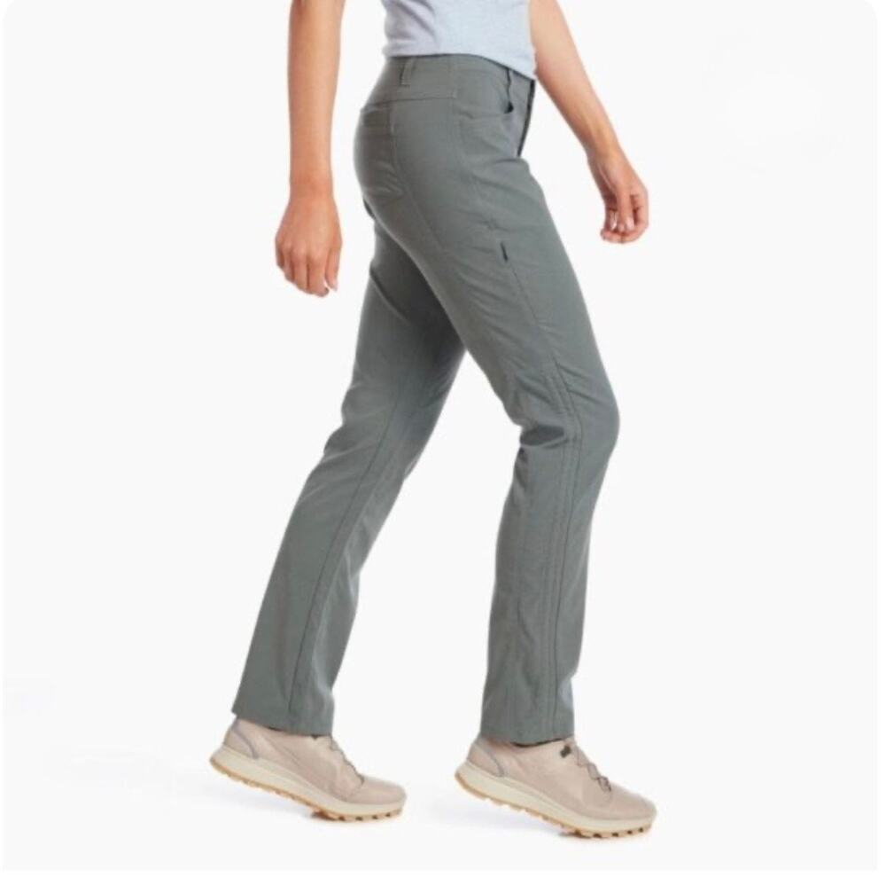 KUHL Women's Sage Green Lightweight Hiking Trekr Pants Size 14